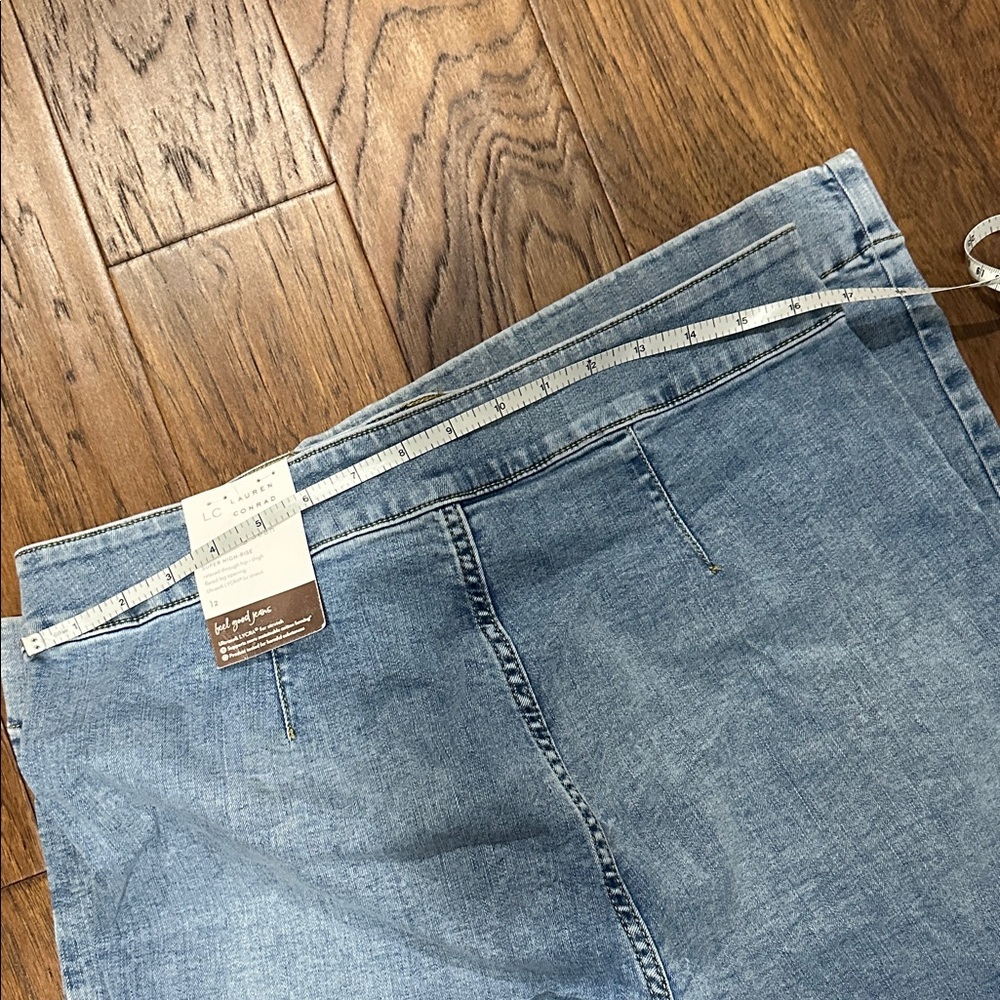 NWT Lauren Conrad Denim Wide-Leg Jeans - Picture 10 of 10